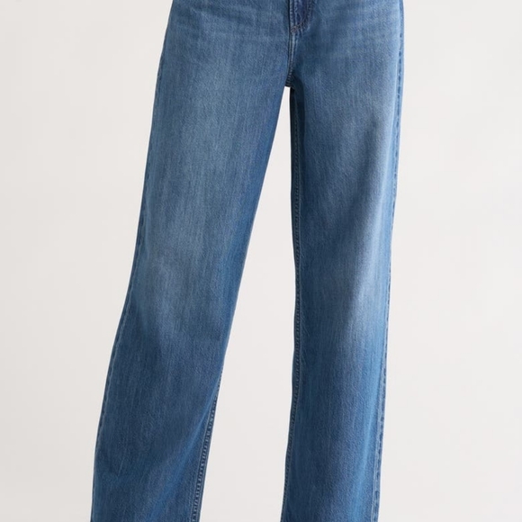 Rag & Bone Womens Lori Mid-Rise Wide Leg Medium Wash Jeans Sz 27 New with Tags - Picture 3 of 3